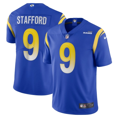 Men's Los Angeles Rams Matthew Stafford Royal Vapor Limited Jersey 01