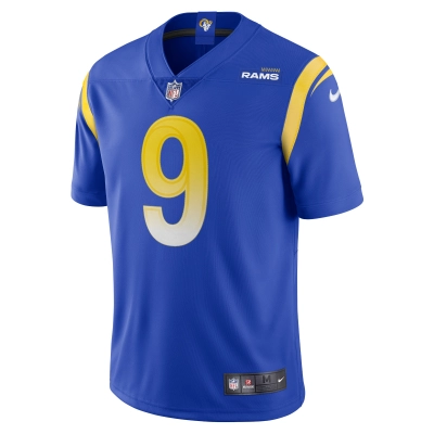 Men's Los Angeles Rams Matthew Stafford Royal Vapor Limited Jersey 02