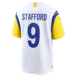 Men's Los Angeles Rams Matthew Stafford White Alternate Game Jersey
