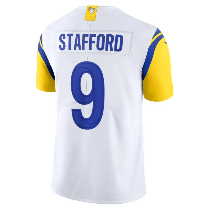 Men's Los Angeles Rams Matthew Stafford White Alternate Vapor Limited Jersey