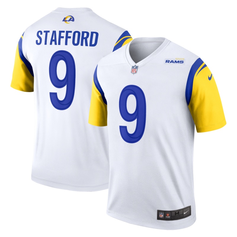 Men's Los Angeles Rams Matthew Stafford White Legend Jersey