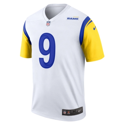 Men's Los Angeles Rams Matthew Stafford White Legend Jersey 02