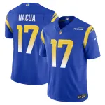 Men's Los Angeles Rams Puka Nacua Royal Vapor F.U.S.E. Limited Jersey