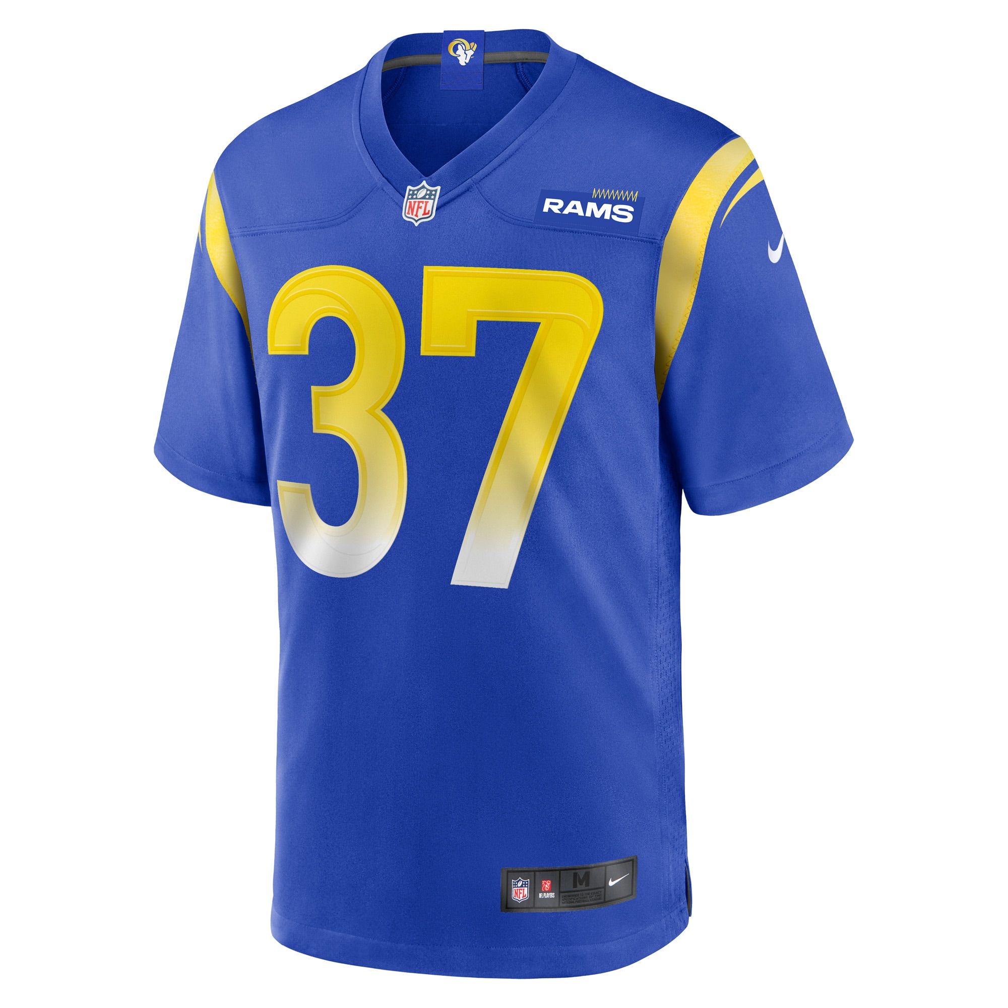 Men's Los Angeles Rams Quentin Lake Royal Game Player Jersey