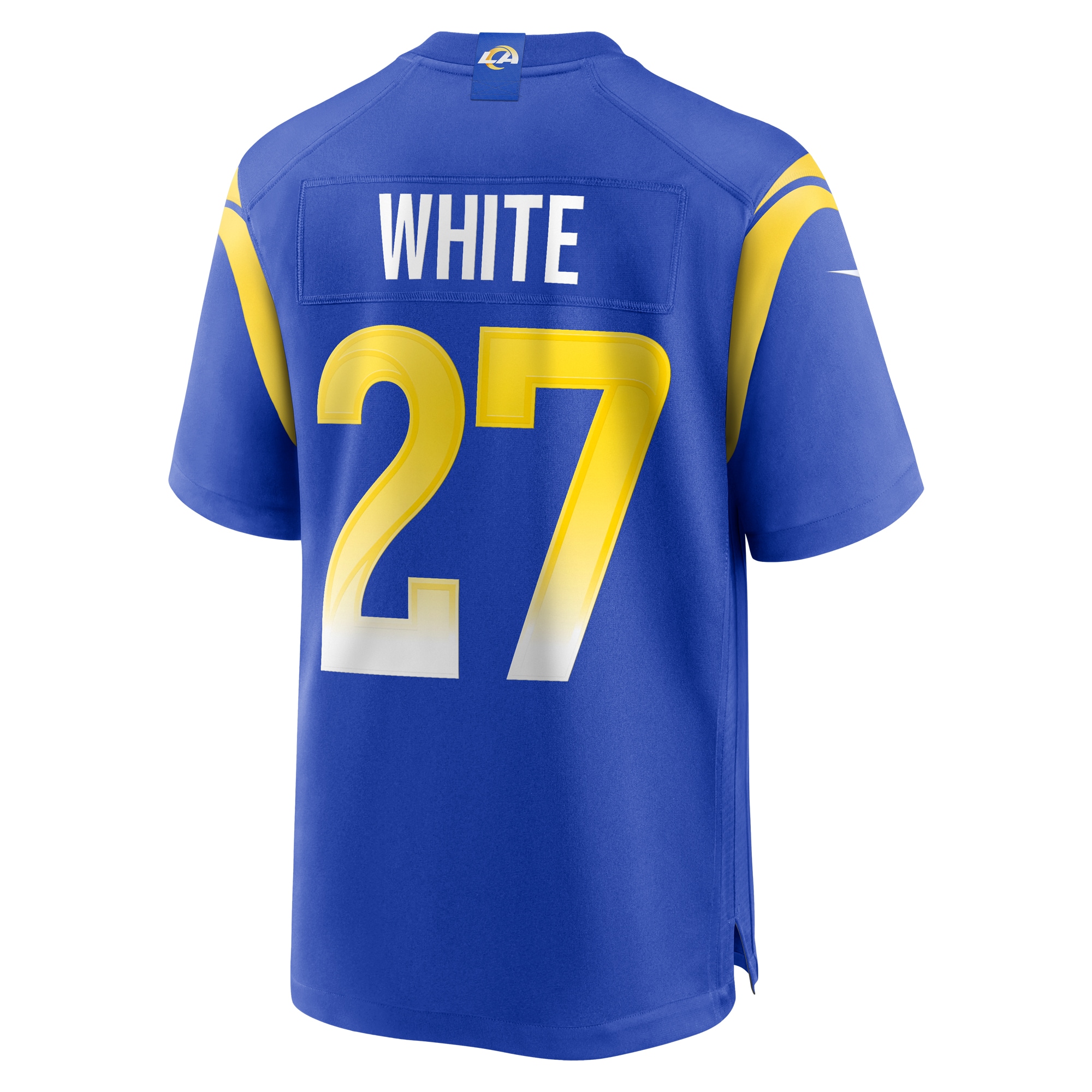 Men's Los Angeles Rams Tre'Davious White  Royal Team Game Jersey