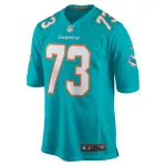 Men's Miami Dolphins Austin Jackson Aqua Game Jersey