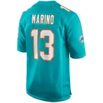Men's Miami Dolphins Dan Marino Aqua Game Retired Player Jersey
