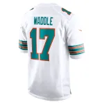 Men's Miami Dolphins Jaylen Waddle White Game Jersey