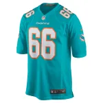 Men's Miami Dolphins Lester Cotton Sr. Aqua Home Game Player Jersey
