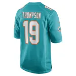 Men's Miami Dolphins Skylar Thompson Aqua Game Player Jersey