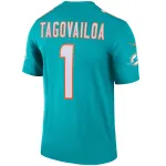 Men's Miami Dolphins Tua Tagovailoa Aqua Legend Jersey