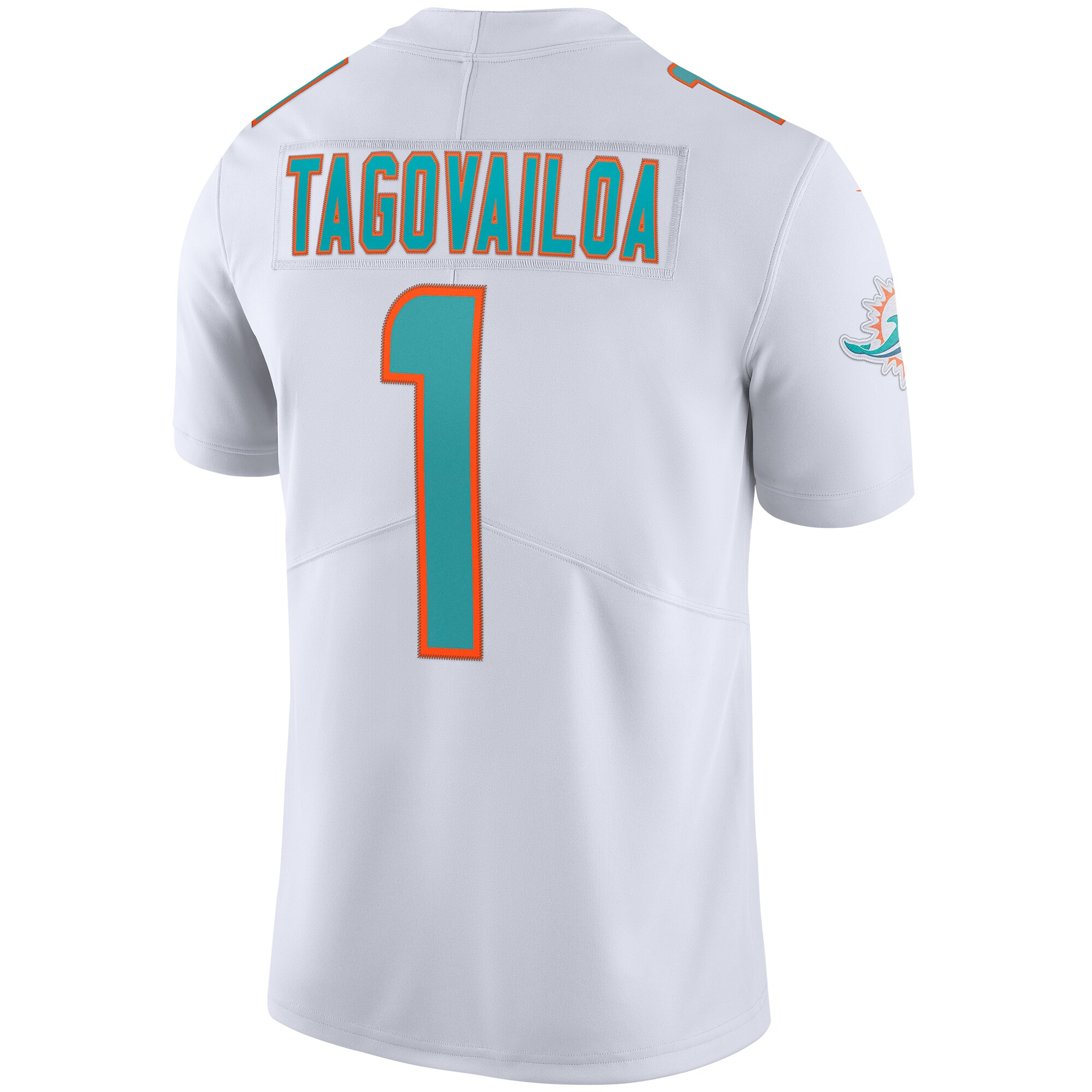 Men's Miami Dolphins Tua Tagovailoa White Vapor Limited Jersey