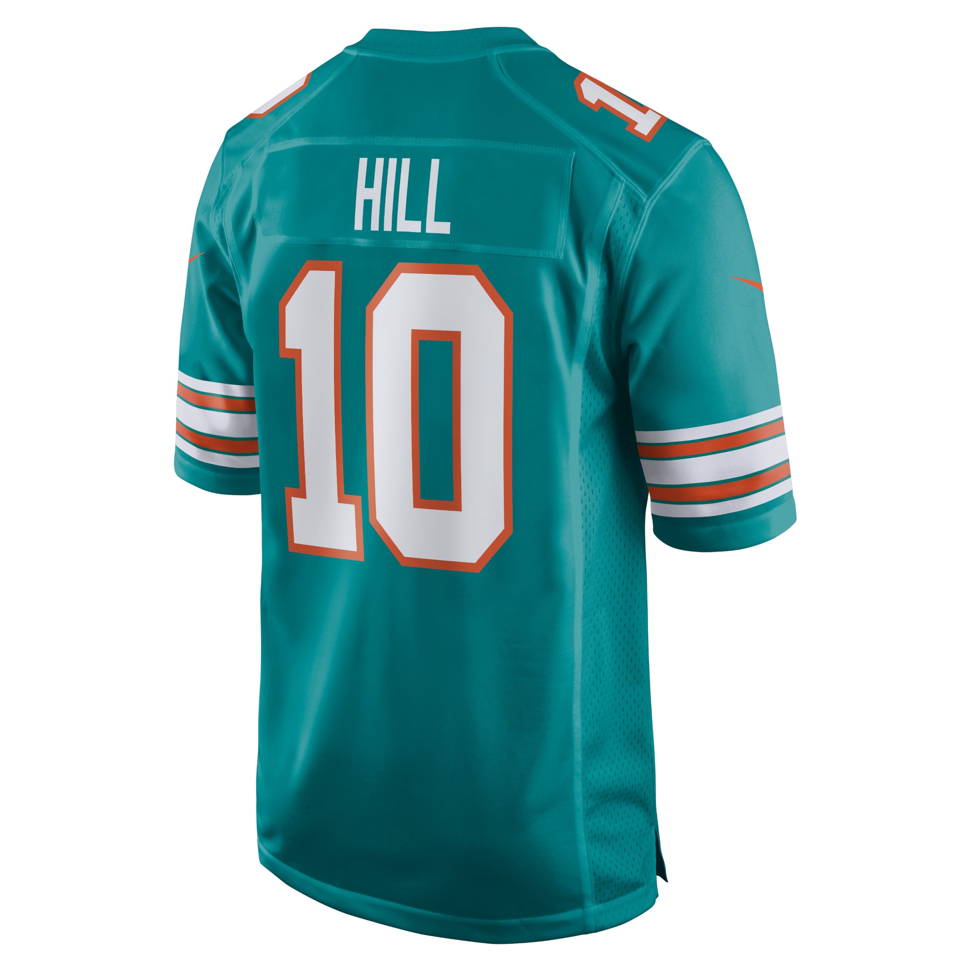 Men's Miami Dolphins Tyreek Hill Aqua Alternate Game Jersey