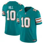Men's Miami Dolphins Tyreek Hill Aqua Vapor F.U.S.E. Limited Jersey