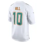 Men's Miami Dolphins Tyreek Hill White Fashion Game Jersey