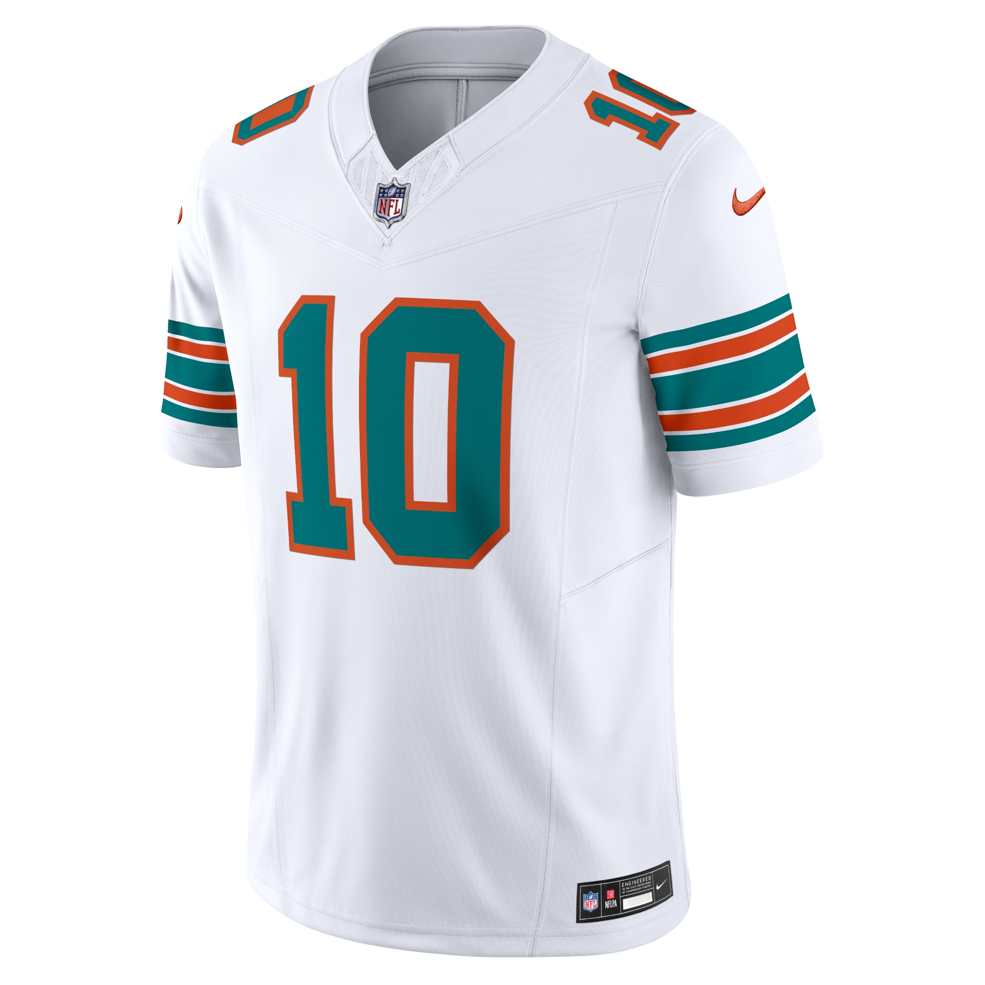 Men's Miami Dolphins Tyreek Hill White Vapor F.U.S.E. Limited Jersey