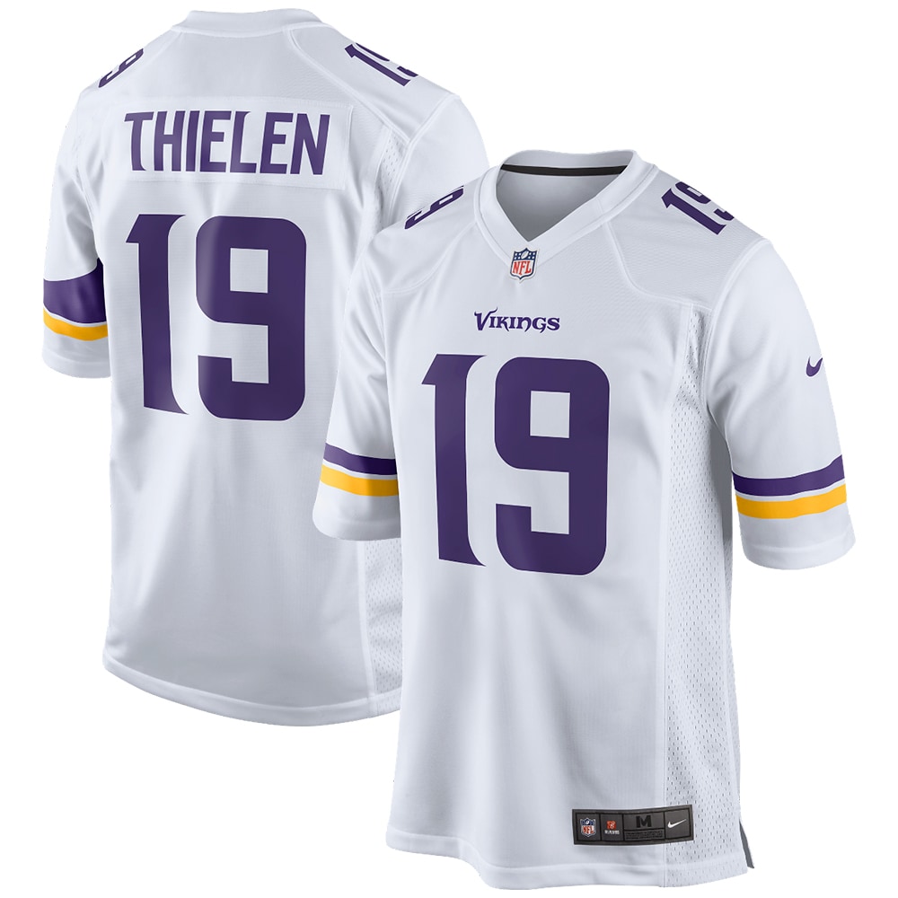 Men's Minnesota Vikings White Game Jersey
