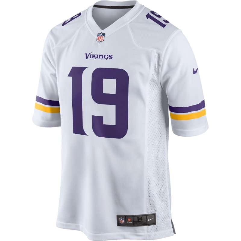 Men's Minnesota Vikings White Game Jersey