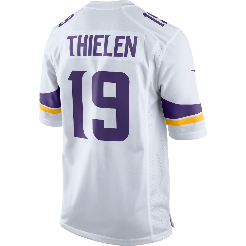 Men's Minnesota Vikings White Game Jersey