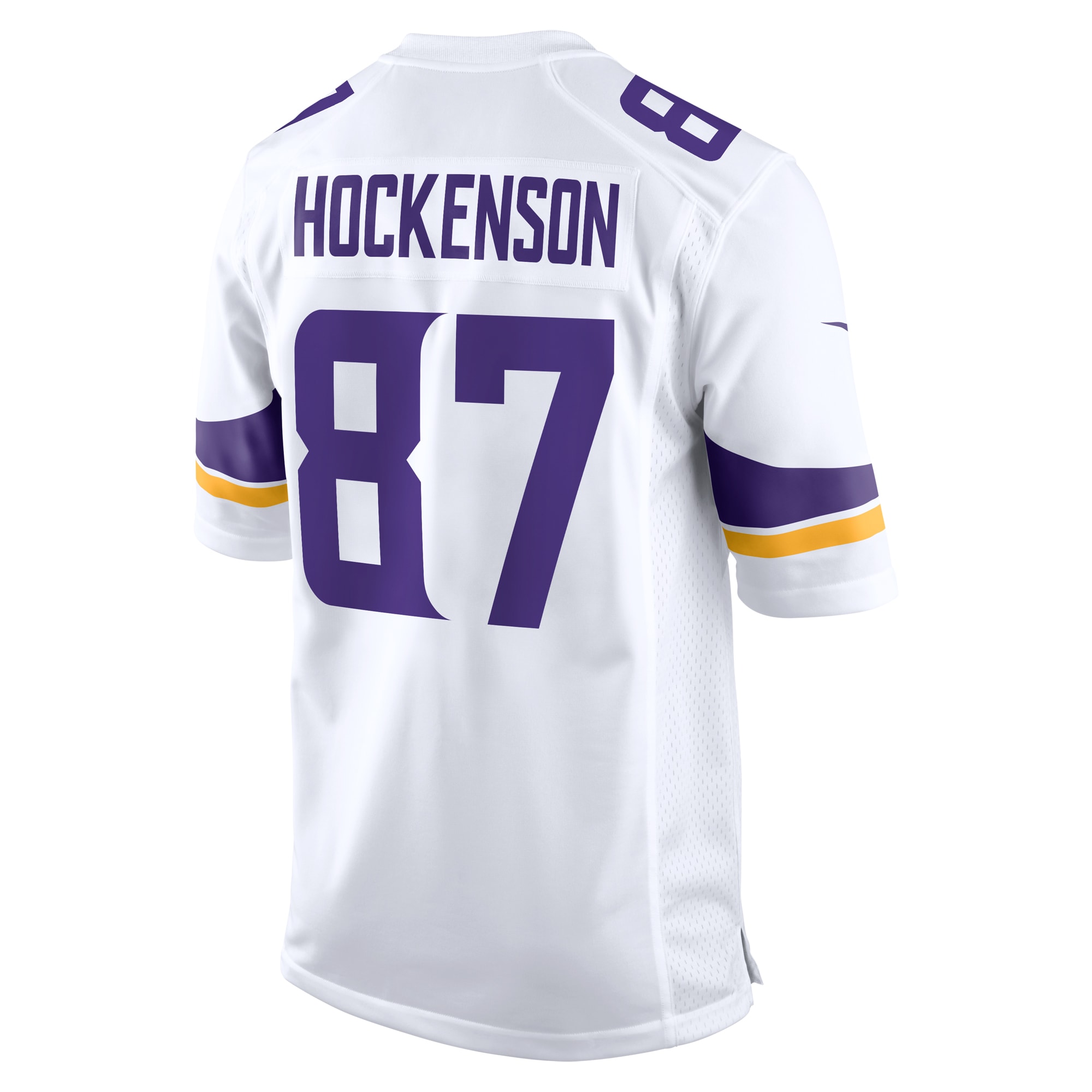 Men's Minnesota Vikings White Game Player Jersey