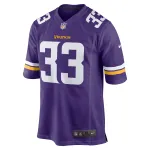 Men's Minnesota Vikings Brian Asamoah Purple Player Game Jersey