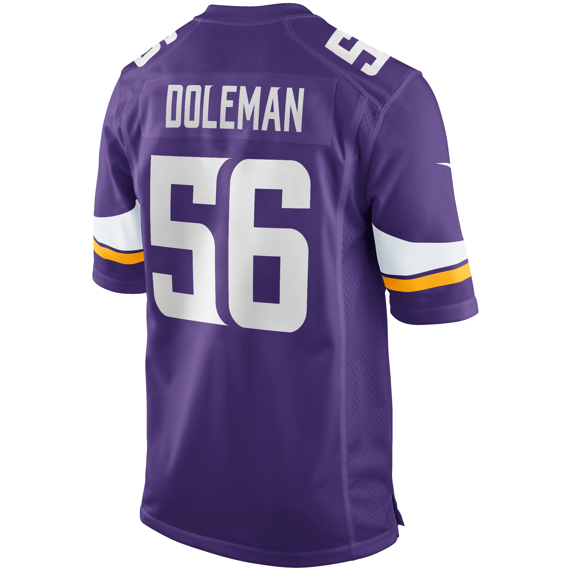 Men's Minnesota Vikings Chris Doleman Purple Game Retired Player Jersey