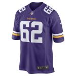 Men's Minnesota Vikings Chris Reed Purple Game Player Jersey
