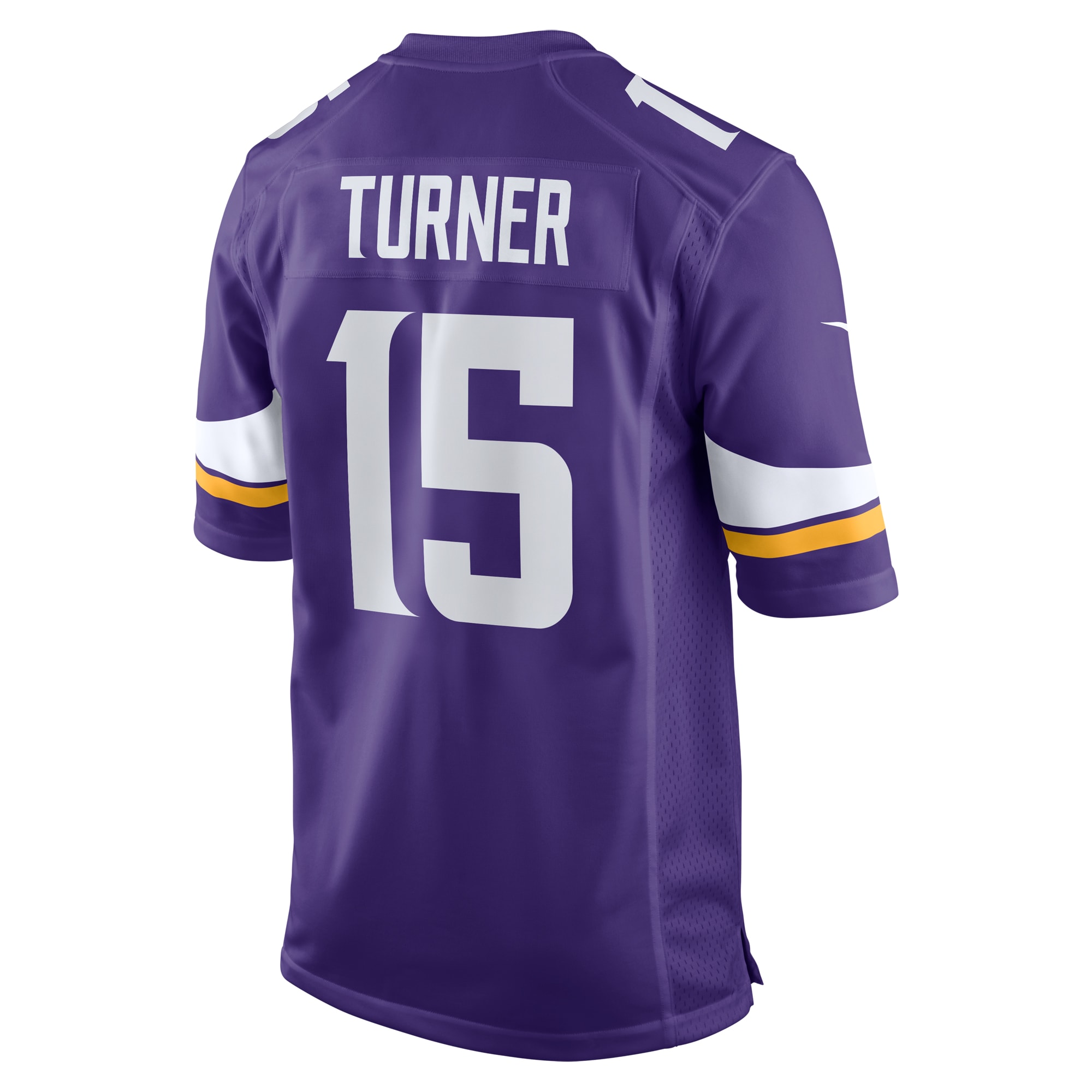Men's Minnesota Vikings Dallas Turner Purple 2024 NFL Draft First Round Pick Player Game Jersey