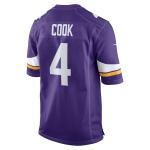 Men's Minnesota Vikings Dalvin Cook Purple Game Jersey
