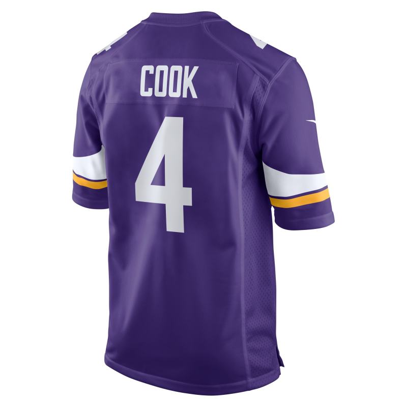 Men's Minnesota Vikings Dalvin Cook Purple Game Jersey