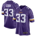 Men's Minnesota Vikings Dalvin Cook Purple Player Game Jersey