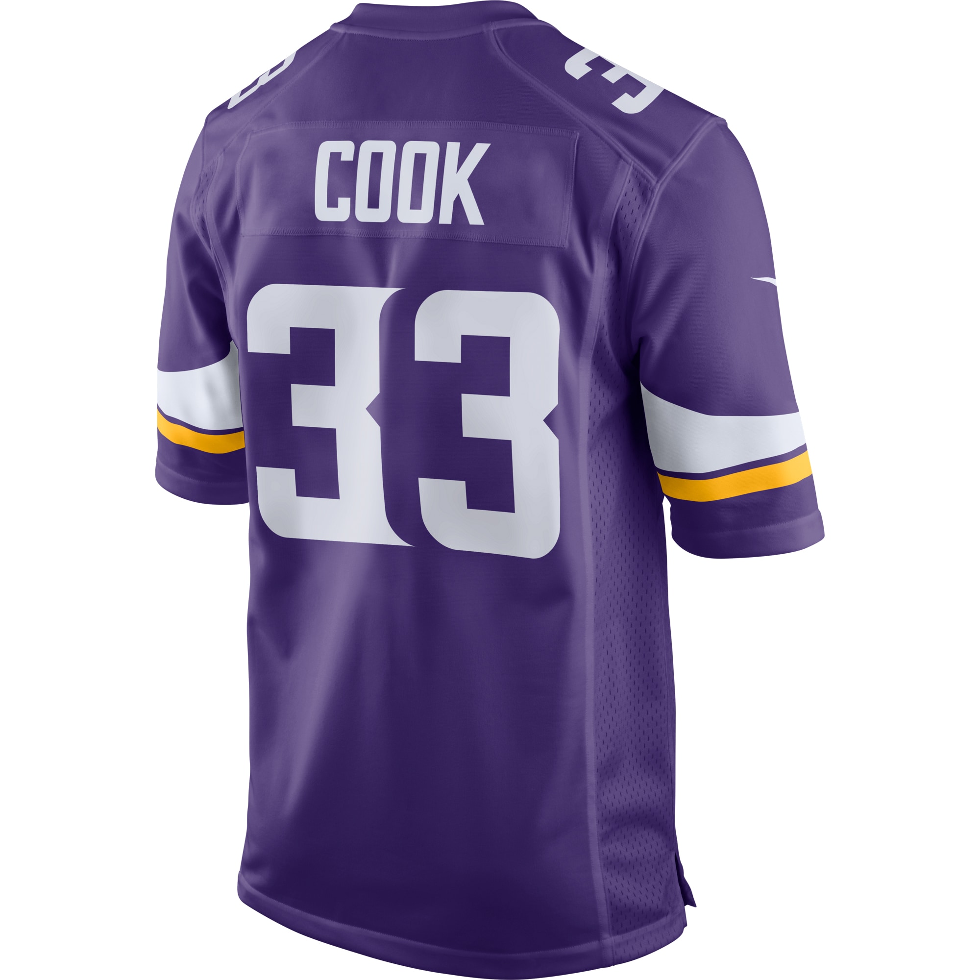 Men's Minnesota Vikings Dalvin Cook Purple Player Game Jersey