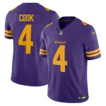 Men's Minnesota Vikings Dalvin Cook Purple Vapor F.U.S.E. Limited Jersey