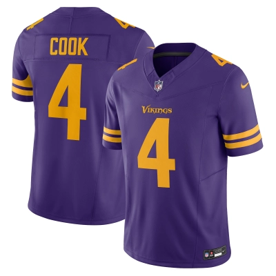 Men's Minnesota Vikings Dalvin Cook Purple Vapor F.U.S.E. Limited Jersey 01