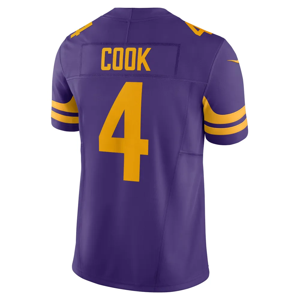 Men's Minnesota Vikings Dalvin Cook Purple Vapor F.U.S.E. Limited Jersey