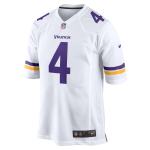 Men's Minnesota Vikings Dalvin Cook White Game Jersey