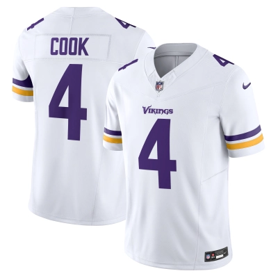 Men's Minnesota Vikings Dalvin Cook White Vapor F.U.S.E. Limited Jersey 01