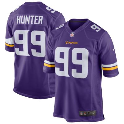 Men's Minnesota Vikings Danielle Hunter Purple Game Jersey 01