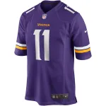 Men's Minnesota Vikings Daunte Culpepper Purple Game Retired Player Jersey