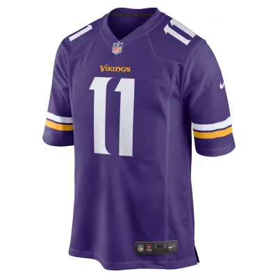 Men's Minnesota Vikings David Blough Purple Home Game Player Jersey 02