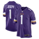 Men's Minnesota Vikings Greg Joseph Purple Game Jersey