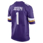 Men's Minnesota Vikings Greg Joseph Purple Game Jersey