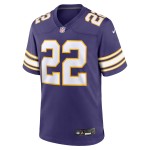 Men's Minnesota Vikings Harrison Smith Purple Classic Player Game Jersey