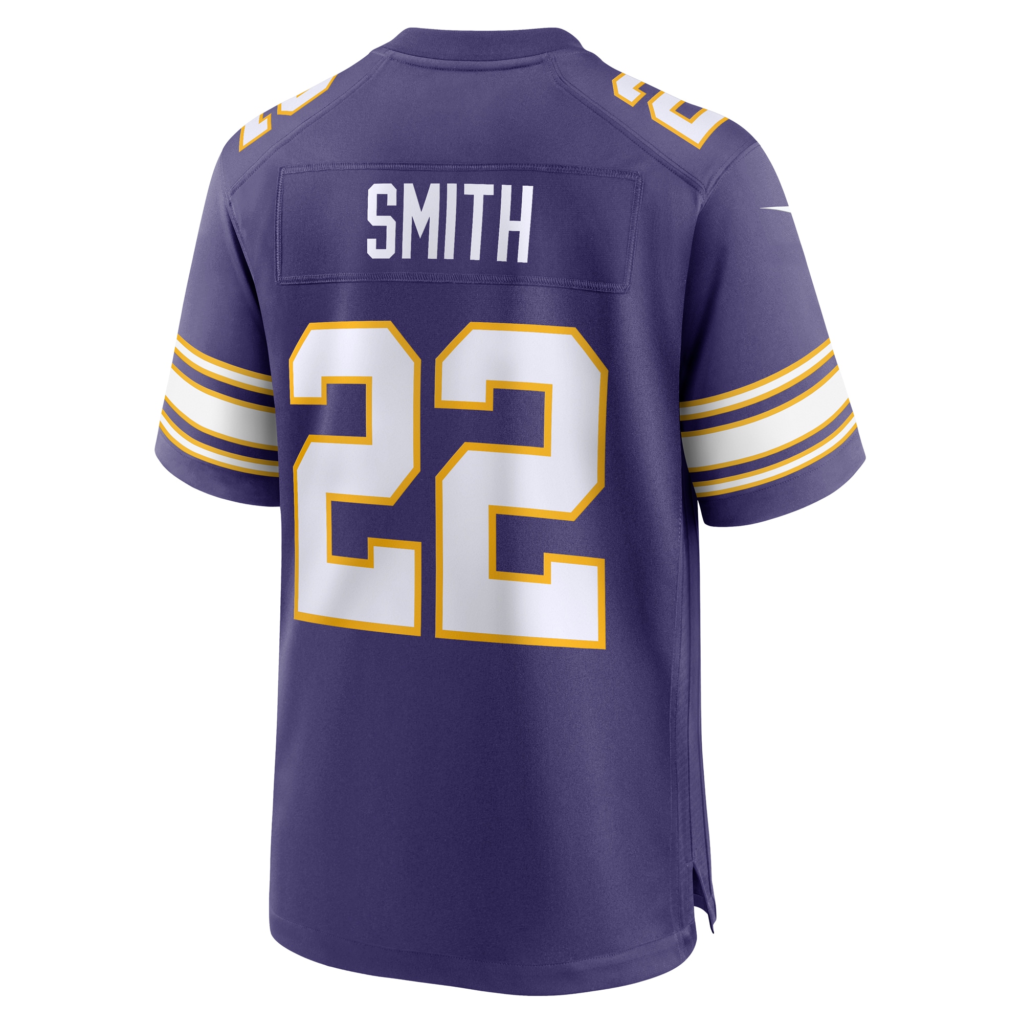 Men's Minnesota Vikings Harrison Smith Purple Classic Player Game Jersey