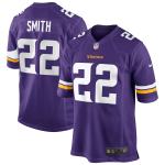Men's Minnesota Vikings Harrison Smith Purple Game Jersey