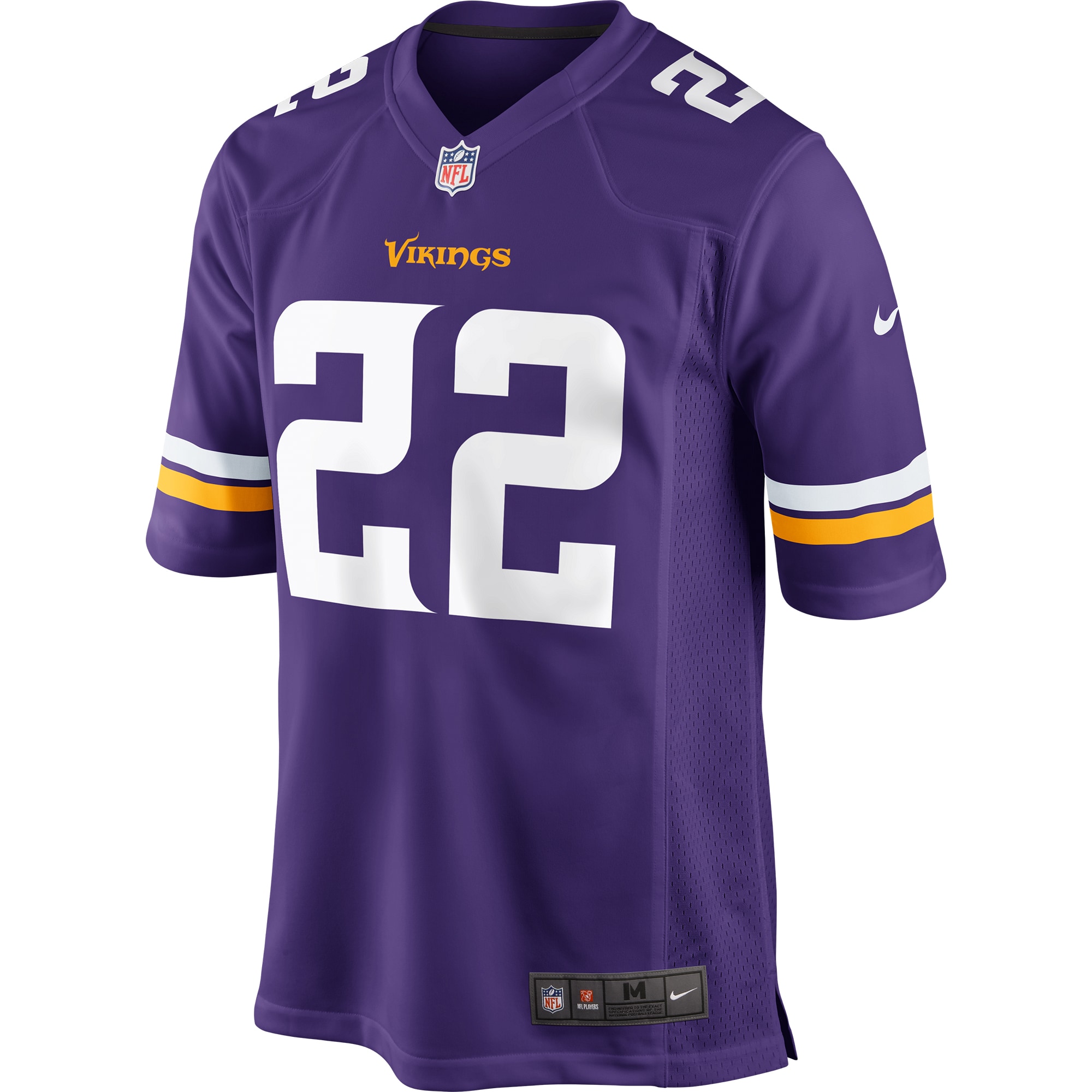 Men's Minnesota Vikings Harrison Smith Purple Game Jersey