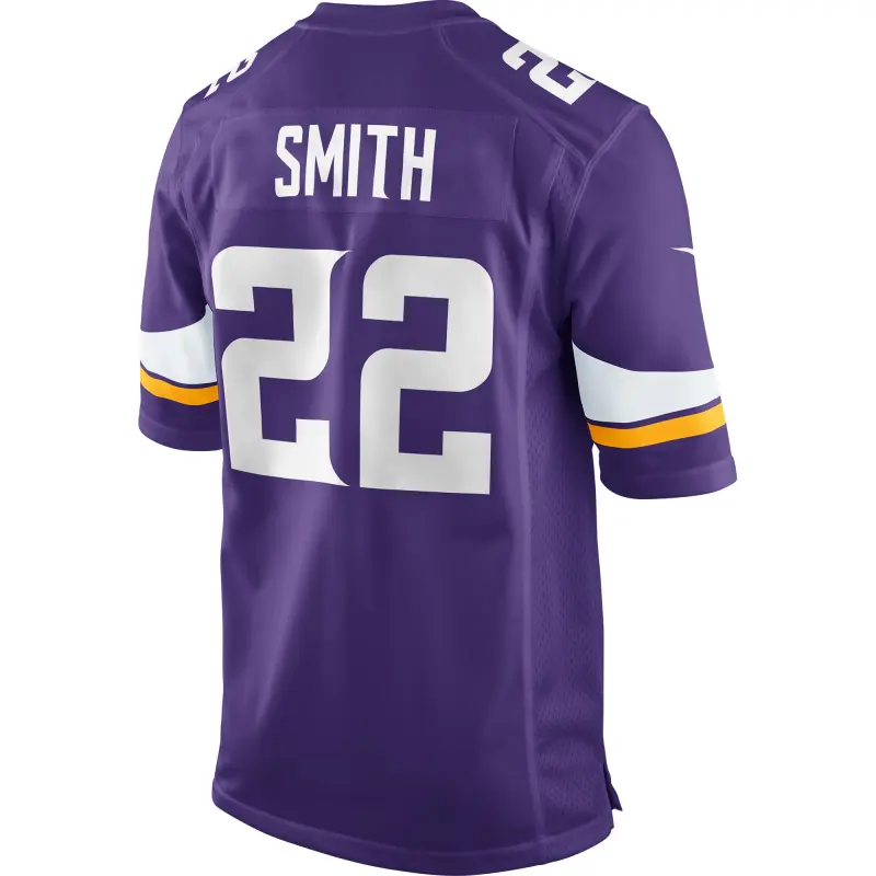 Men's Minnesota Vikings Harrison Smith Purple Game Jersey