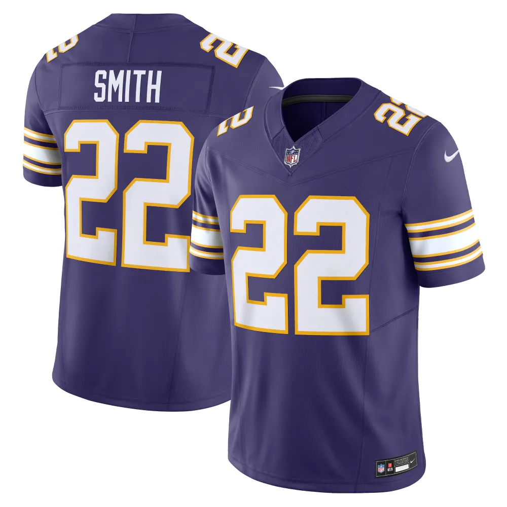 Men's Minnesota Vikings Harrison Smith Purple Vapor F.U.S.E. Limited Jersey