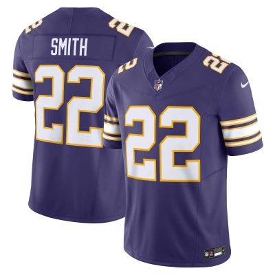 Men's Minnesota Vikings Harrison Smith Purple Vapor F.U.S.E. Limited Jersey 01