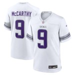 Men's Minnesota Vikings J.J. McCarthy White Alternate Game Player Jersey